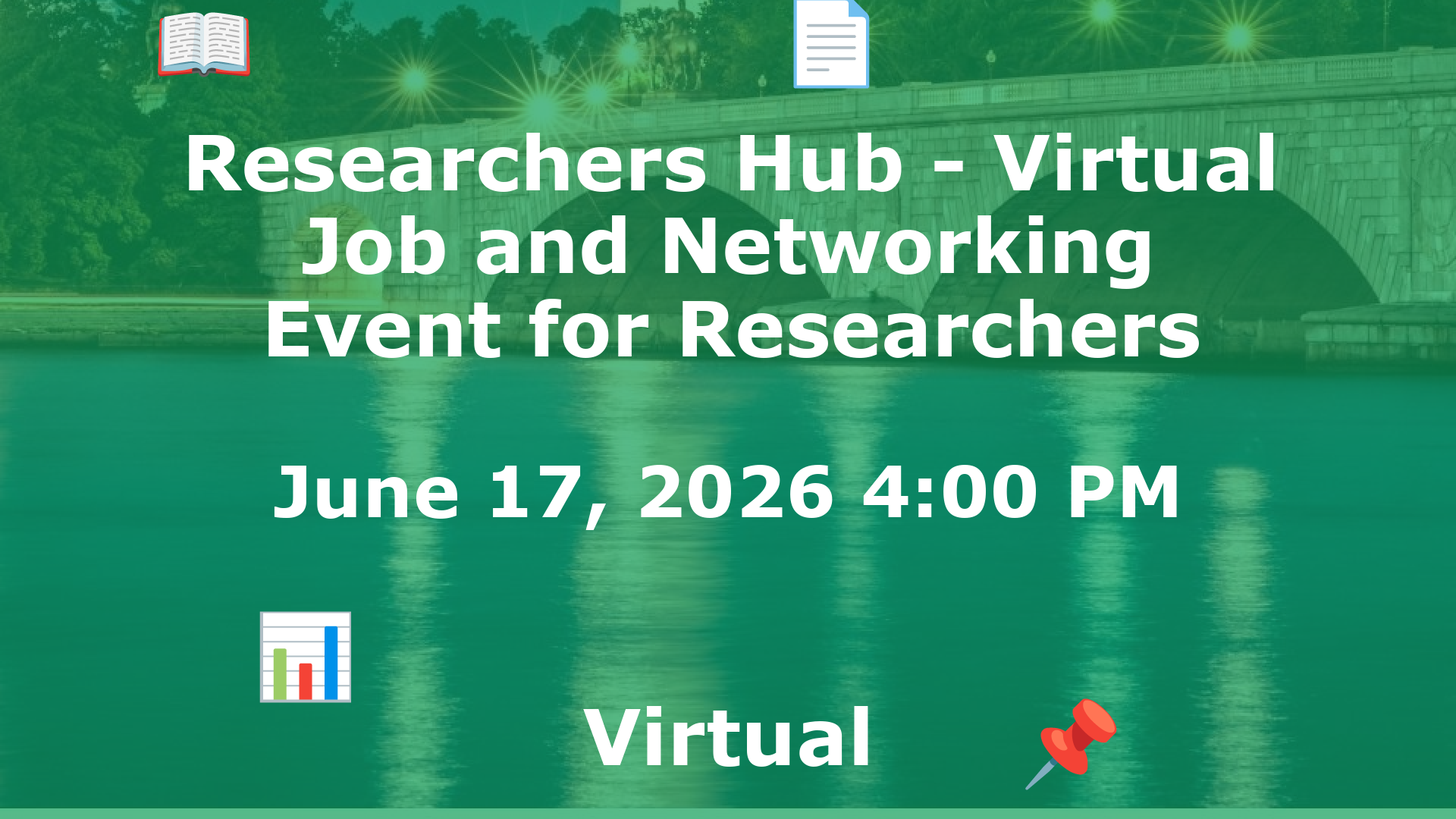 Researchers Hub - Virtual Job and Networking Event for Researchers event image